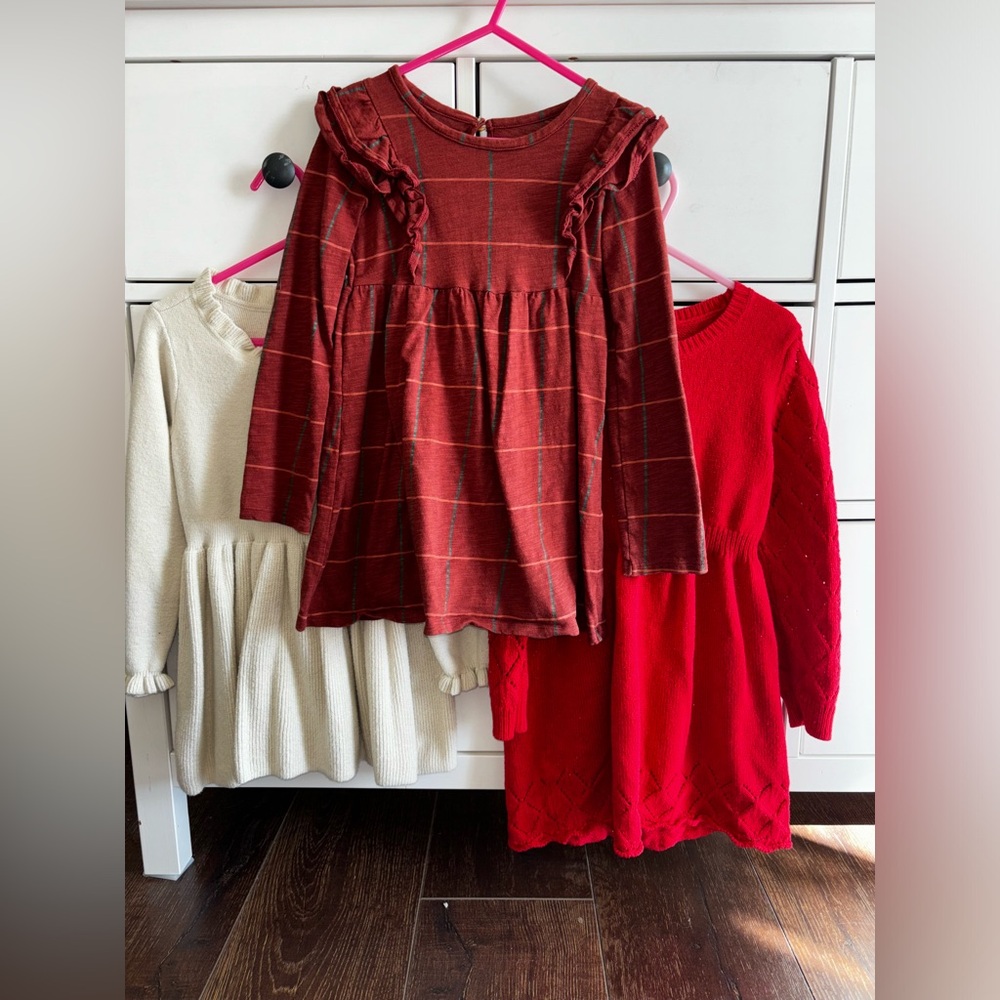 5/5t Christmas Dress Lot